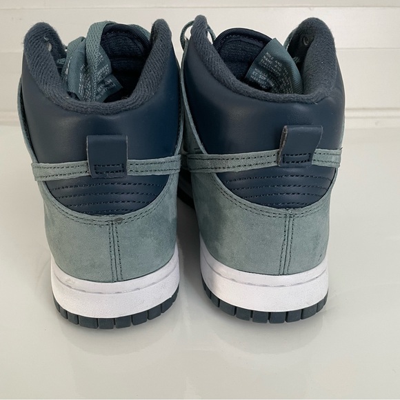 Nike Dunk High Retro PRM "Teal Suede" - Picture 8 of 17